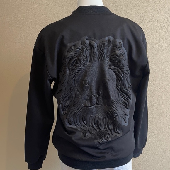 Scissors Jackets & Coats Lion Head Embossed Jacket Poshmark